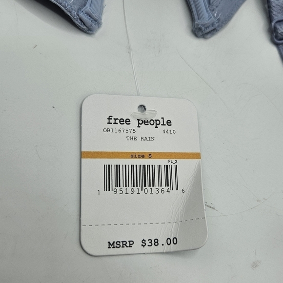 NWT Free People the rain Bralette size small - Picture 3 of 6